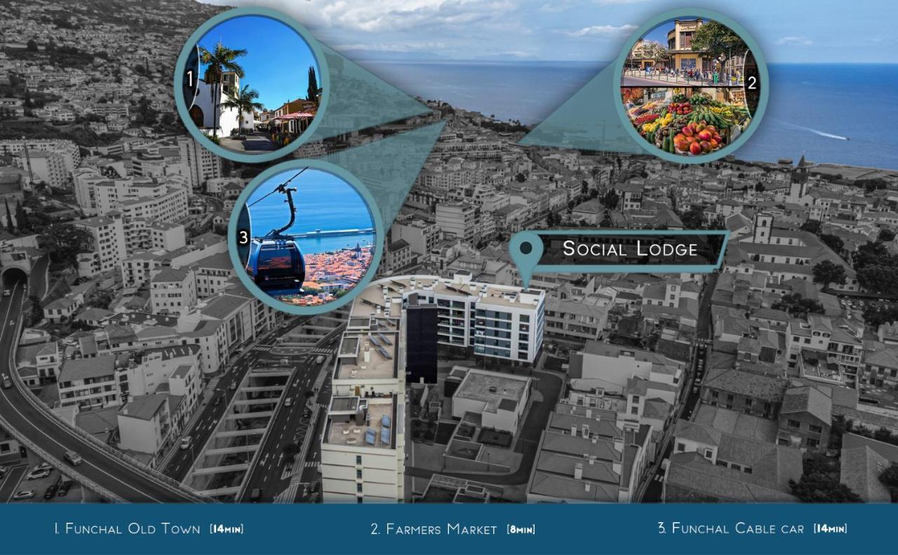 Social Lodge - Centro Do Funchal Екстериор снимка